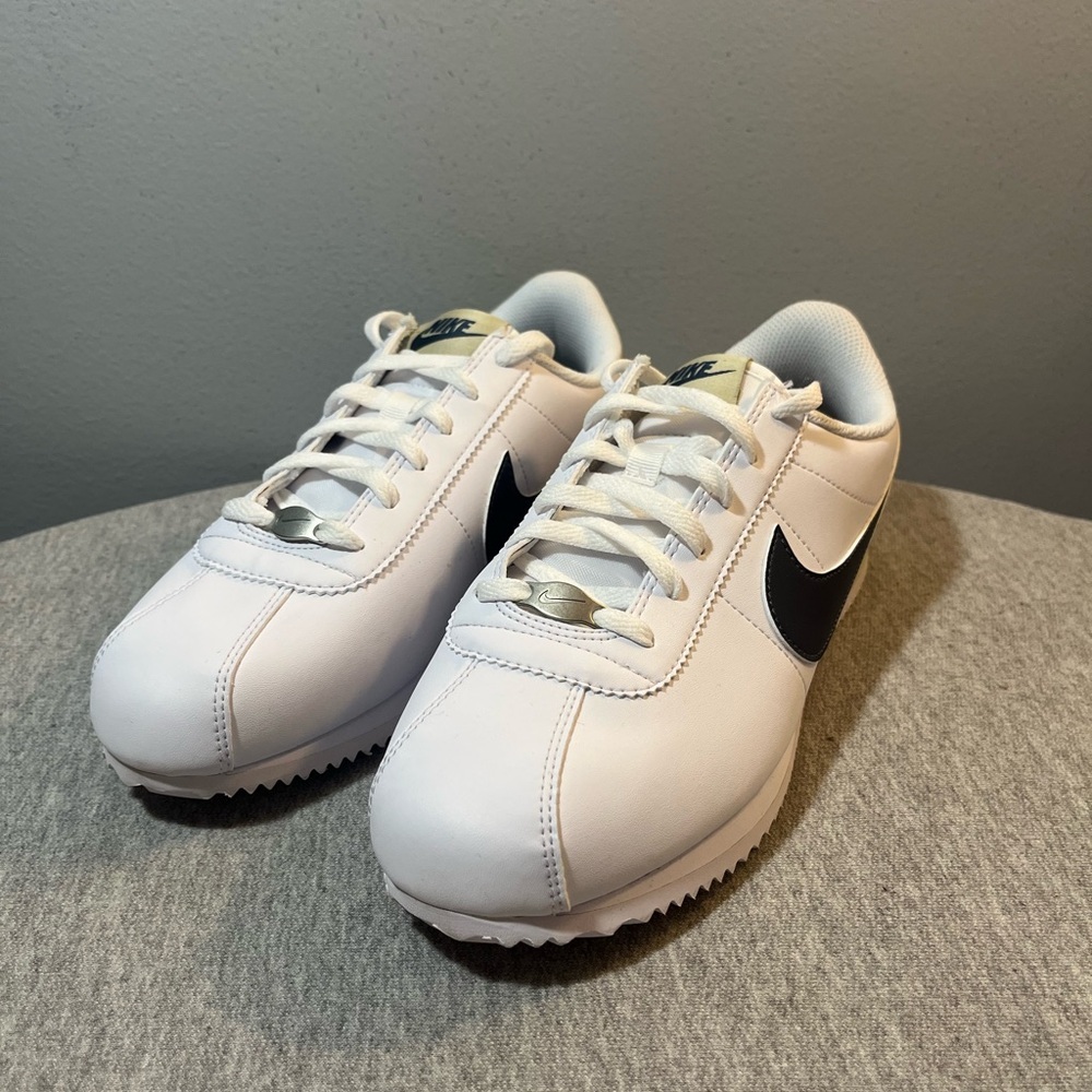 Nike Cortez GS White Thunder Blue Sneaker Size 6.5Y/Women 8 DM0950-1114​ - Picture 8 of 10